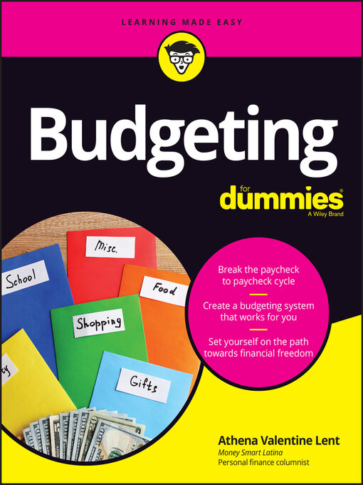 Title details for Budgeting For Dummies by Athena Valentine Lent - Wait list